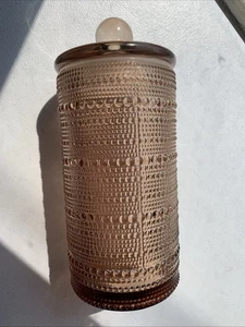 Jupiter Barattolo Vanità Vetro Con Coperchio Sigillante Piano Cottura Colore Fumo Farmacia 8,5” �� - Foto 1 di 13