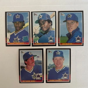 1985 Donruss Baseball Card Lot Seattle Mariners Danny Tartabull  27 Rookie +More - Picture 1 of 2