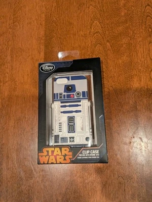 RARE STAR WARS R2D2 iPhone 5/5S CLIP CASE w KICKSTAND Disney Store EXCLUSIVE NIP - Image 1 of 2