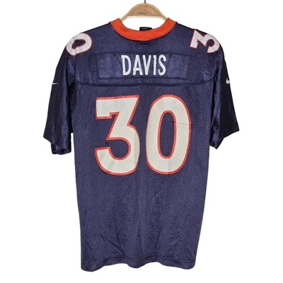 Vintage Denver Broncos #30 Terrell Davis NFL Nike Jersey Youth 14-16 children - Image 1 of 4
