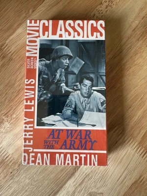 At War With The Army (1950) VHS Video starring Dean Martin & Jerry Lewis -Sealed - Image 1 of 2