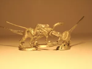 RAL PARTHA Animals & Prehistoric VELOCIRAPTORS (3) RPG D&D Pathfinder 01-712 R - Picture 1 of 1