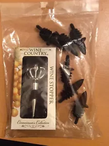 Tapón de vino Wine Country con 6 caños de plástico colección Connoisseur - Imagen 1 de 4