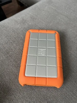 LaCie Rugged 1TB hard drive USB 3.0 - Image 1 of 3