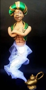 Stoffkunst Puppe CD Muster "Der Geist in der Flasche" von Jorge Fernandez - Bild 1 von 1