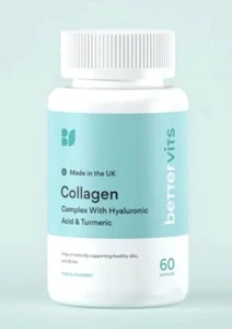 BETTERVITS COLLAGEN COMPLEX-60 CAPSULES EXP 09/25 - Picture 1 of 3