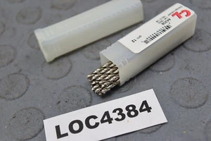 C-L 1/8 BLACK DRILL JOB DRILL 44208 LOT OF 12 LOC4384 - Picture 1 of 3