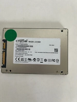 Crucial 2.5" 1TB  1000GB 1050GB SSD SOLID STATE SSD Drive SATA, mixed - Image 1 of 3
