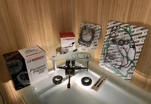 2005-2007 Suzuki RMZ450 ENGINE Rebuild Kit / Crank+Piston+Gaskets+Bearings - Picture 1 of 7