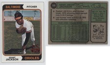 2016 Topps 65th Anniversary Buybacks Limited Red Grant Jackson #1974-68