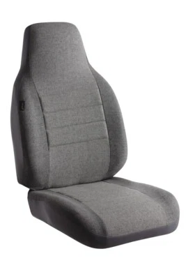 Fia OE3000 GRAY OE Tweed Universal Seat Covers Pair Front Bucket Seat High Back - Image 1 of 2