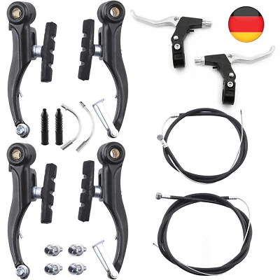 Fahrrad Bremsen Set V-Brake Fahrradbremsen Set Vordere und Hintere MTB Bremse - Bild 1 von 4