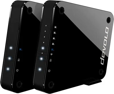 Devolo GigaGate WLAN Starter Kit WLAN WiFi Booster Bridge 2 Gbps Access Point  - Immagine 1 di 4
