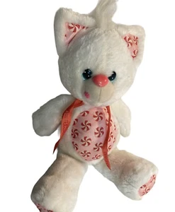 VINTAGE 1989 PEPPERMINT KITTY CAT YUM YUMS HALLMARK PLUSH ANIMAL KENNER - Picture 1 of 3