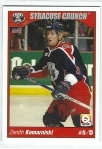 2004-05 Syracuse Crunch (AHL) Zenith Komarniski