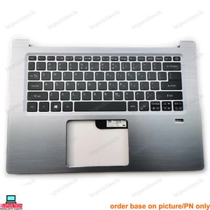 ACER Swift3 SF314-52-536Y N17P3 silver backlit US keyboard palmrest 6B.GQMN5.001 - Picture 1 of 2
