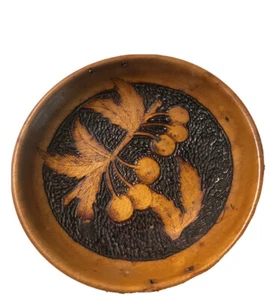 Africian Hand Etched Trinket Holder .Genuine Ethiopian Hand Carved Wood. REDUCED - Picture 1 of 7