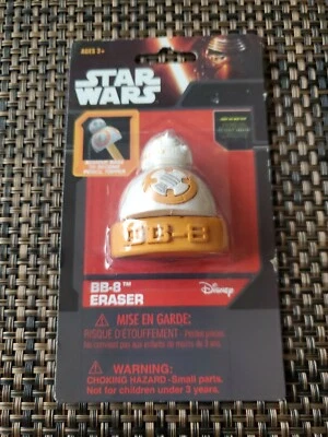 Star Wars BB-8 Droid Borrador Puzzle Lápiz Topper Nuevo Disney  Foto 1 de 3