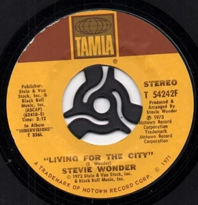 STEVIE WONDER living for the city TAMLA RECORDS. - Picture 1 of 1