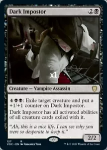 MTG Commander: Innistrad: Crimson Vow VOC Dark Imposter MINT - Picture 1 of 1