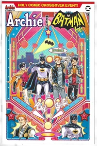 Archie Meets Batman 66 Comic 5 First Print Cover B Variant Laura Braga 2019 DC - Picture 1 of 12