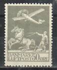 Denmark Stamp C4  - Airplane and plowman