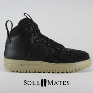 Nike Lunar Force 1 Duckboot Black Neutral Olive DZ5320-001 Men's Size 10 Shoes - Picture 1 of 12