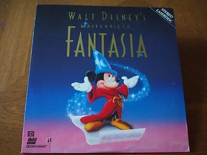 Walt Disneys FANTASIA Laser Videodisc Laserdisc Wizard Micky Mouse 1132AS - Picture 1 of 5