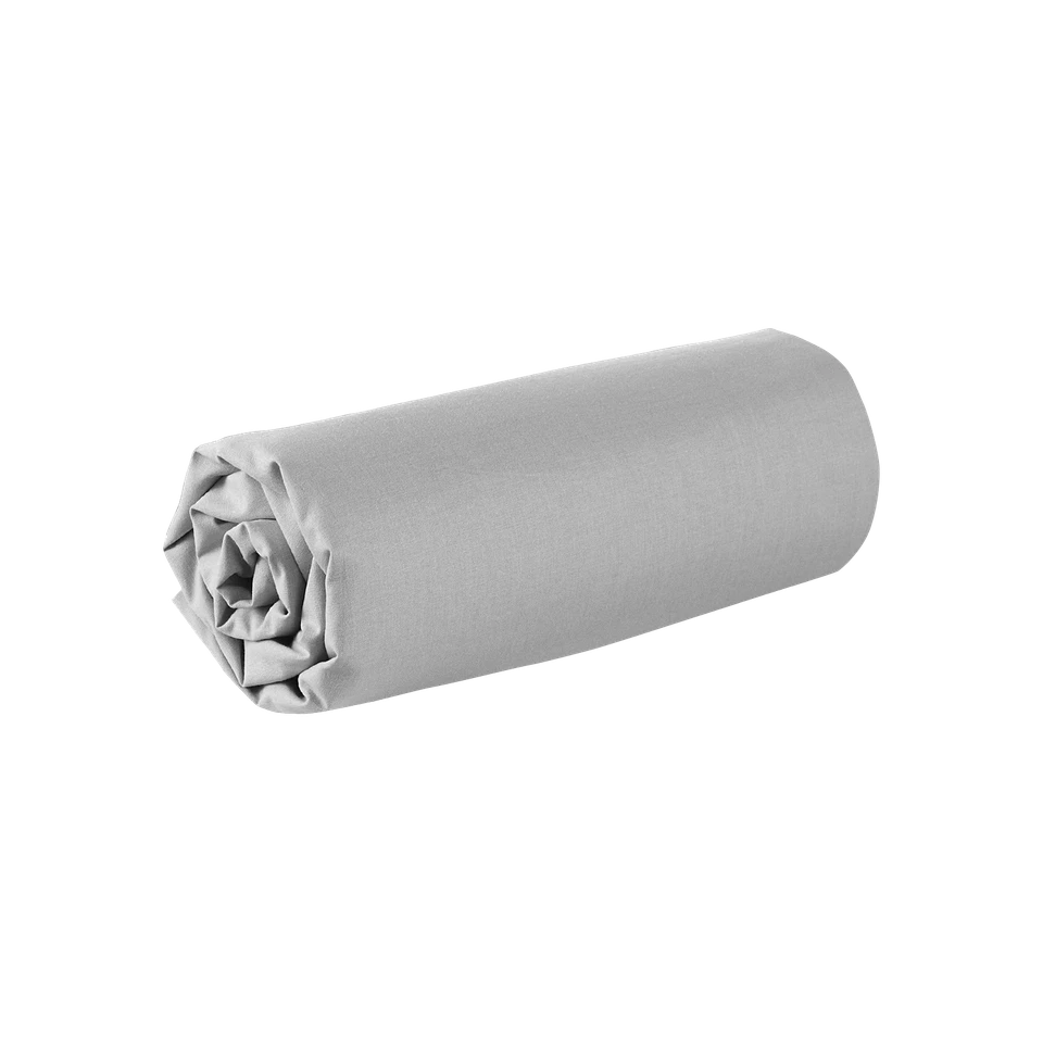 Fitted sheet - 80 x 200 cm - 100% cotton - 57 threads - France - Image 1 of 1