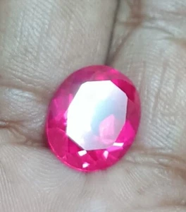 7.90 CT Natural Beautiful Pink Ruby Oval Shape A+++ Loose Gemstones - Picture 1 of 7