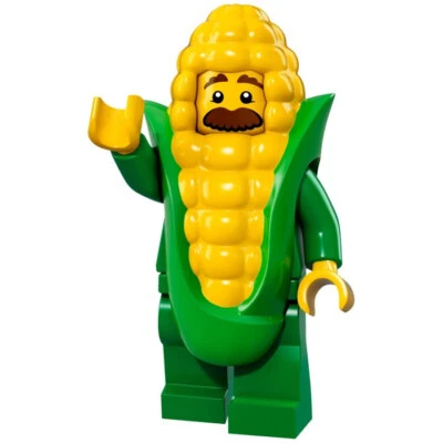 LEGO Series 17 Collectible Minifigures 71018 - Corn Cob Guy (SEALED) - Image 1 of 2