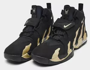 NIKE AIR DT MAX 96 COLORADO BUFFS HOME BLACK GOLD DEION TRAINERS HM9236-001 7.5 - Picture 1 of 9