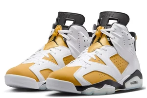 Air Jordan 6 Mens Size 10 Retro 'Yellow Ochre' CT8529-170 - Picture 1 of 6