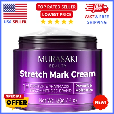 Stretch Mark Cream 4oz – Pregnancy Lotion for Maternity Skin Nourishment - Image 1 of 4