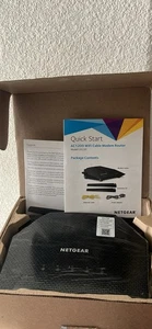 NEW NETGEAR AC1200 Cable Modem WiFi Router C6220 Compatible With All  Providers - Picture 1 of 2