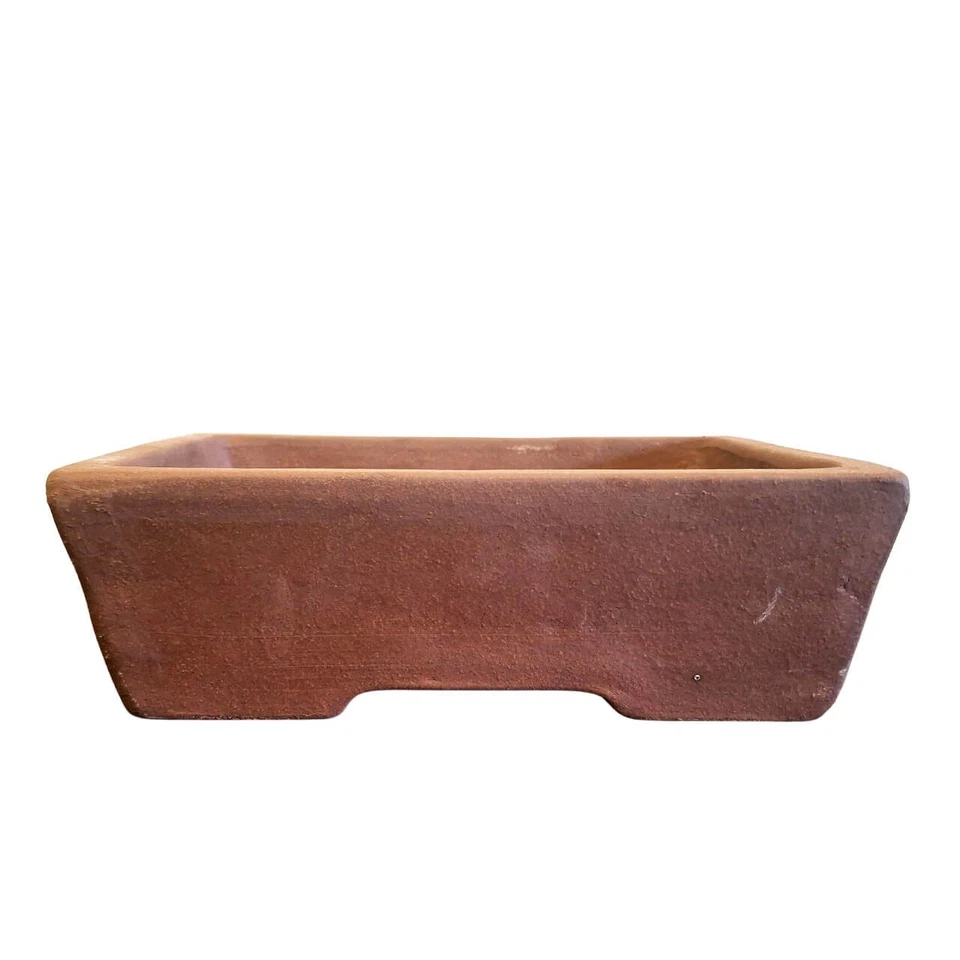 Unglazed Bonsai Pot | 180x135x55 | Unglazed Ceramic Pot | Rectangle Bonsai Tray - Image 1 of 1