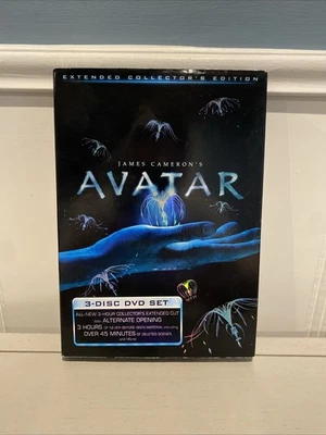 AVATAR 3-DISC DVD Set Extended Collector’s Edition James Cameron BRAND NEW - Image 1 of 2