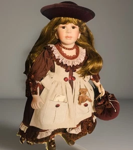 👰 NEW In Box - RARE Carla Rauser - ‘Susi’ - Limited Ed. -62cm Porcelain Doll - Picture 1 of 23