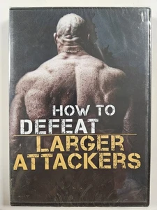 HOW TO DEFEAT LARGER ATTACKERS DVD *NEW* With Jeff Anderson Self Defense How To - Bild 1 von 2