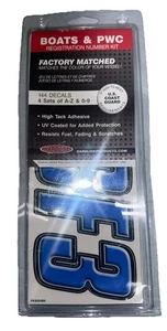 Hardline Products BLBLK800 Bootsbeschriftung 3" Registrierungsset - Bild 1 von 2