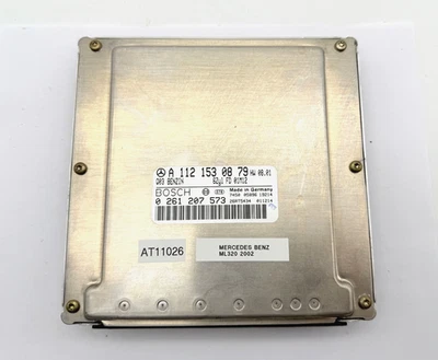 OEM 01-03 Mercedes-Benz ML320 CLK320 E320 ECM ECU Engine Control Module Unit - Image 1 of 4
