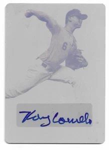 RILEY CORNELIO 1/1 AUTO 2018 LEAF PERFECT GAME PRINT PLATE AUTOGRAPH NATIONALS - Picture 1 of 1