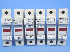 Portafusibles DF PMF 10x38 (Lote de 6) - Imagen 1 de 2