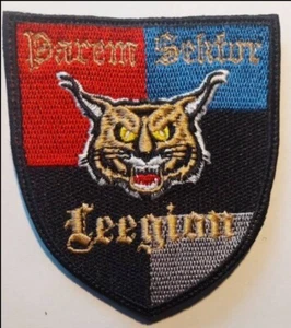 Embroidered Ukrainian Chevron Patch of DUK PS Right sector of Estonian PS - Picture 1 of 1