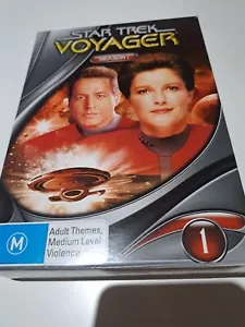 Star Trek Voyager Season 1 5-Disc PAL Region 4 DVD Box Set - FREE POSTAGE - Picture 1 of 5