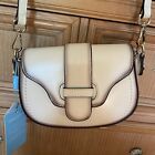 Tiffany & Fred Paris Leather Crossbody Women's White New With Tags