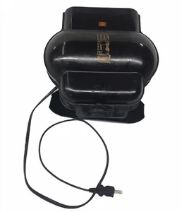 George Foreman Lean Mean fettreduzierende Grillmaschine zwei Patty Größe Small GR10 - Bild 1 von 9