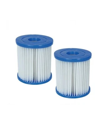 BESTWAY COLEMAN POOL VII FILTER 530 PUMP REPLACEMENT CARTRIDGE 2 PACK 58283E - Image 1 of 3