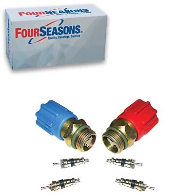 4 Seasons A/C System Valve Core and Cap Kit For 2009 Mercedes-Benz SL63 AMG - Image 1 of 2