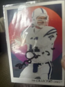 jeff george autograph card - Picture 1 of 2